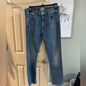 MOTHER denim the midrise dazzler ankle 26 inch inseam size 27